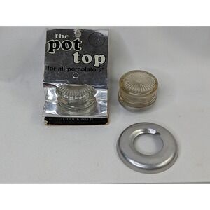 The Pot Top Percolator Gemco Ware Lot of 2